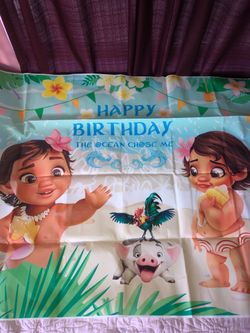 Baby Moana Birthday