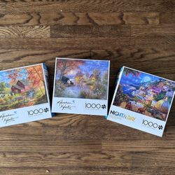 1,000 Piece Puzzles (3)