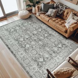 Washable 8x10 Area Rug Grey  **NEW**
        $80 OFF RETAIL PRICE!!!