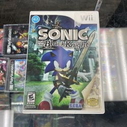 Sonic And The Black Knight Wii $25 Gamehogs 11am-7pm