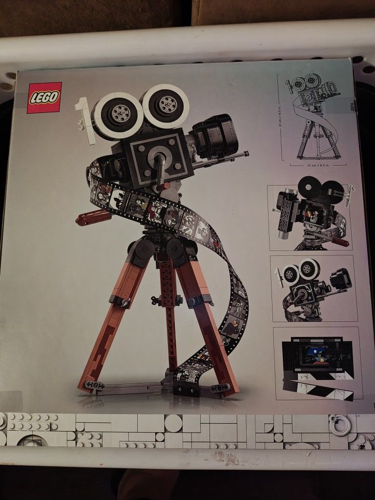 Sealed New Disney Lego 100 Year Collector Camera