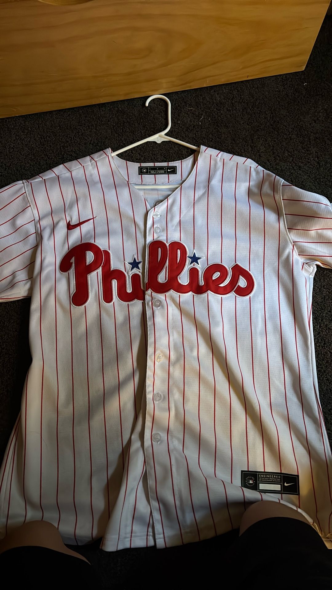 Philadelphia Phillies #3 Bryce Harper Stitched Jersey Men’s L