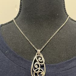 Brighton Rock & Scroll Necklace 