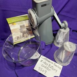Princess House 3-in-1 Rotary Grater