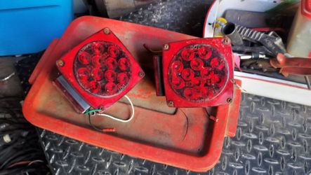 LED lights they work great 50 bucks just two lights