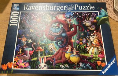 Ravensburger “Most Everyone Is Mad” Alice in Wonderland 1000 Piece Puzzle