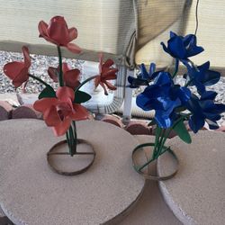 Metal Flowers 
