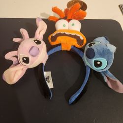 Disney Headband And Plushies