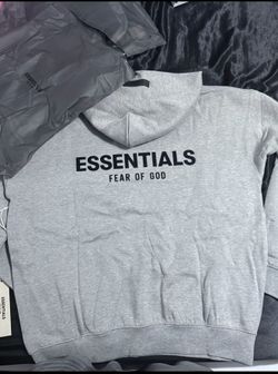 ESSENTIALS HOODIE *negotiable