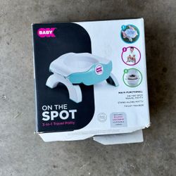 OK Baby On The Spot 3-in-1 Travel Potty – Blue – $5 (NEW, Just Dusty from Storage)