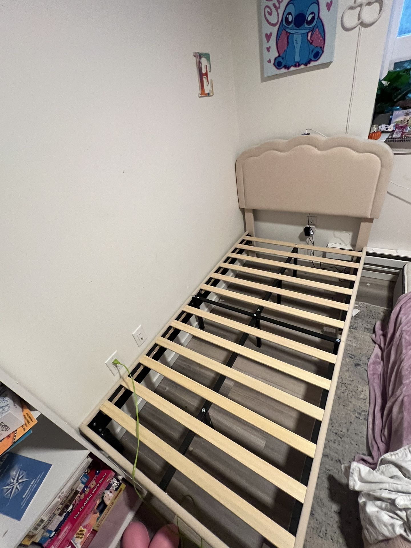 Twin Size Platform Bed Frame.