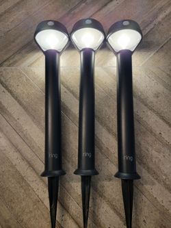 Ring Solar Path Lights with Motion Sensors