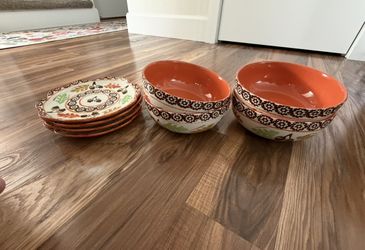 Temp-tations Fall Festive Plates/Bowl Bundle