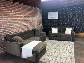 Free Delivery- sofa loveseat couch set with chaise and bed