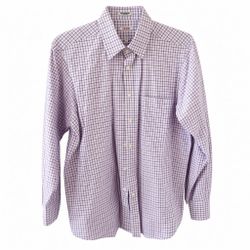 IZOD Men's Plaid Button-Down Dress Shirt