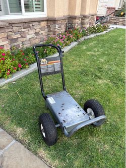 Pressure washer cart