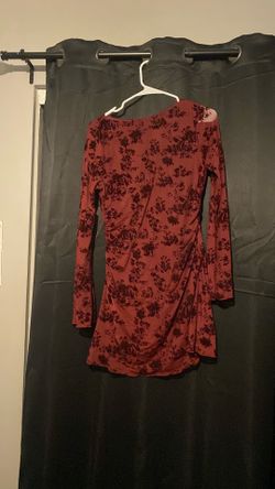 Maroon dress