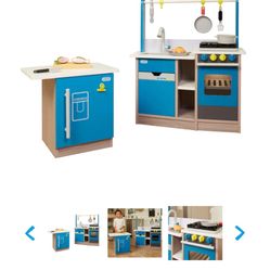 Little Tikes Real Wood Kitchen With Island