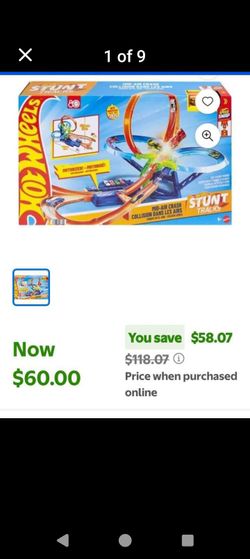 Hot wheels Stunt Track