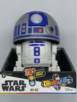 Star Wars Droidables R2-D2 Electronic Droid 20+ Lights Sounds Disney Interactive Toy