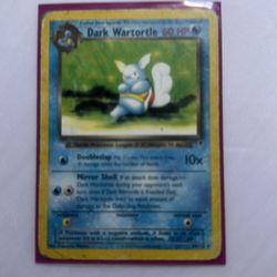 Dark wartortle 39/110