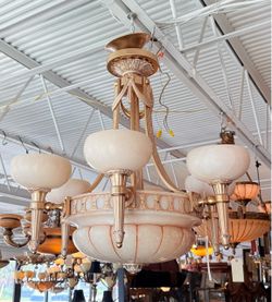 Alabaster large chandelier - 50% OFF OFFER!!!