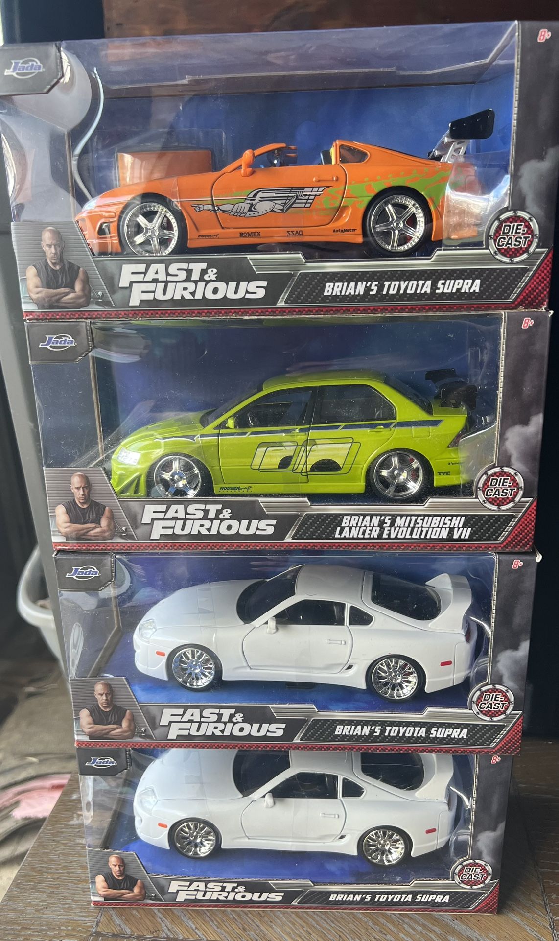 Fast And The Furious 1/24 Scale Cars