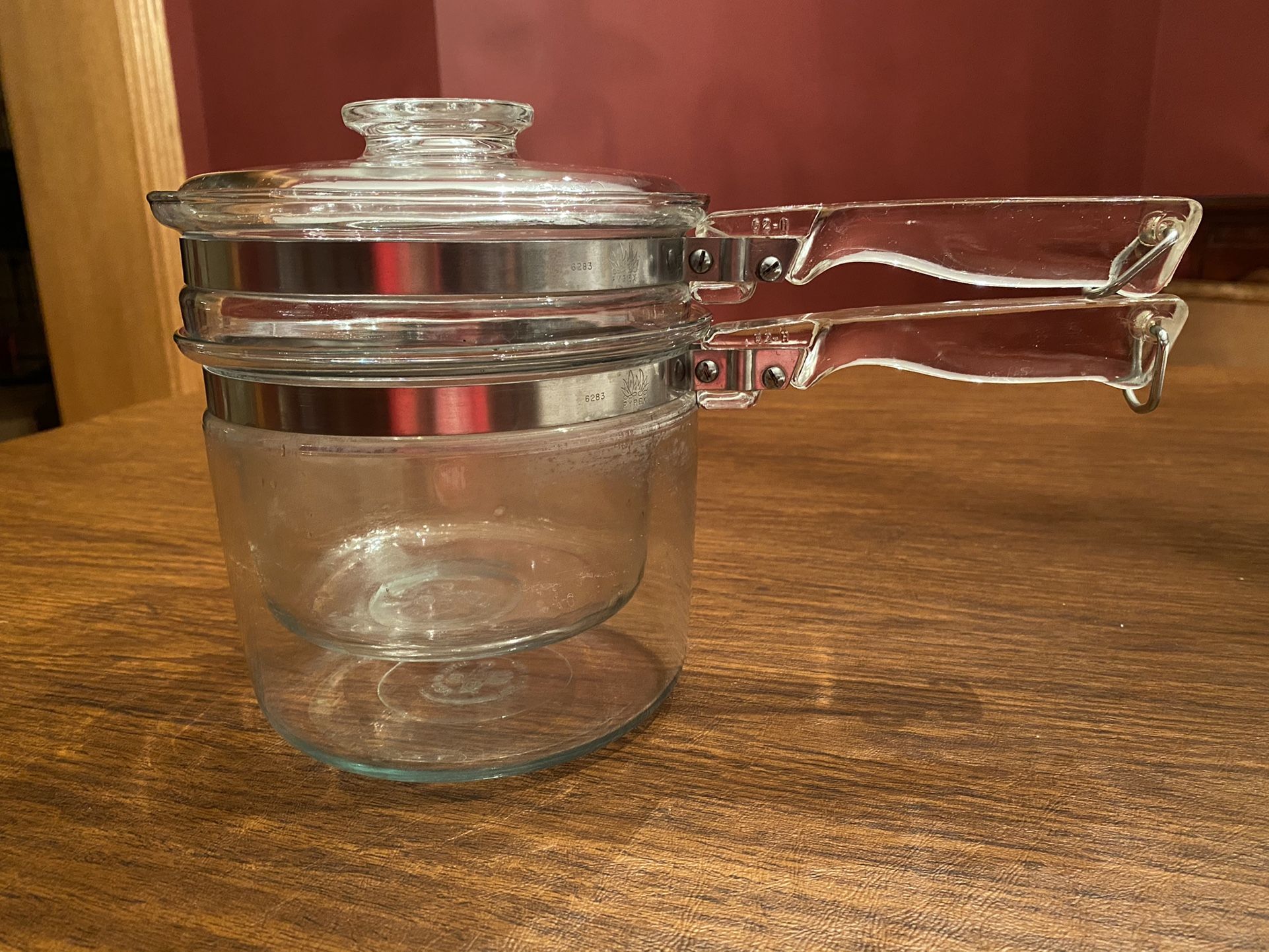 Vintage Pyrex Double Boiler