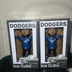 Dodgers Ice Cube Bobblehead (Description)