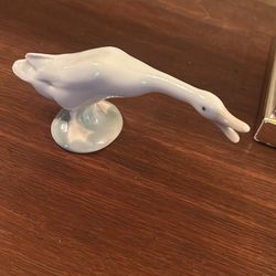 Lladro Goose Figurine