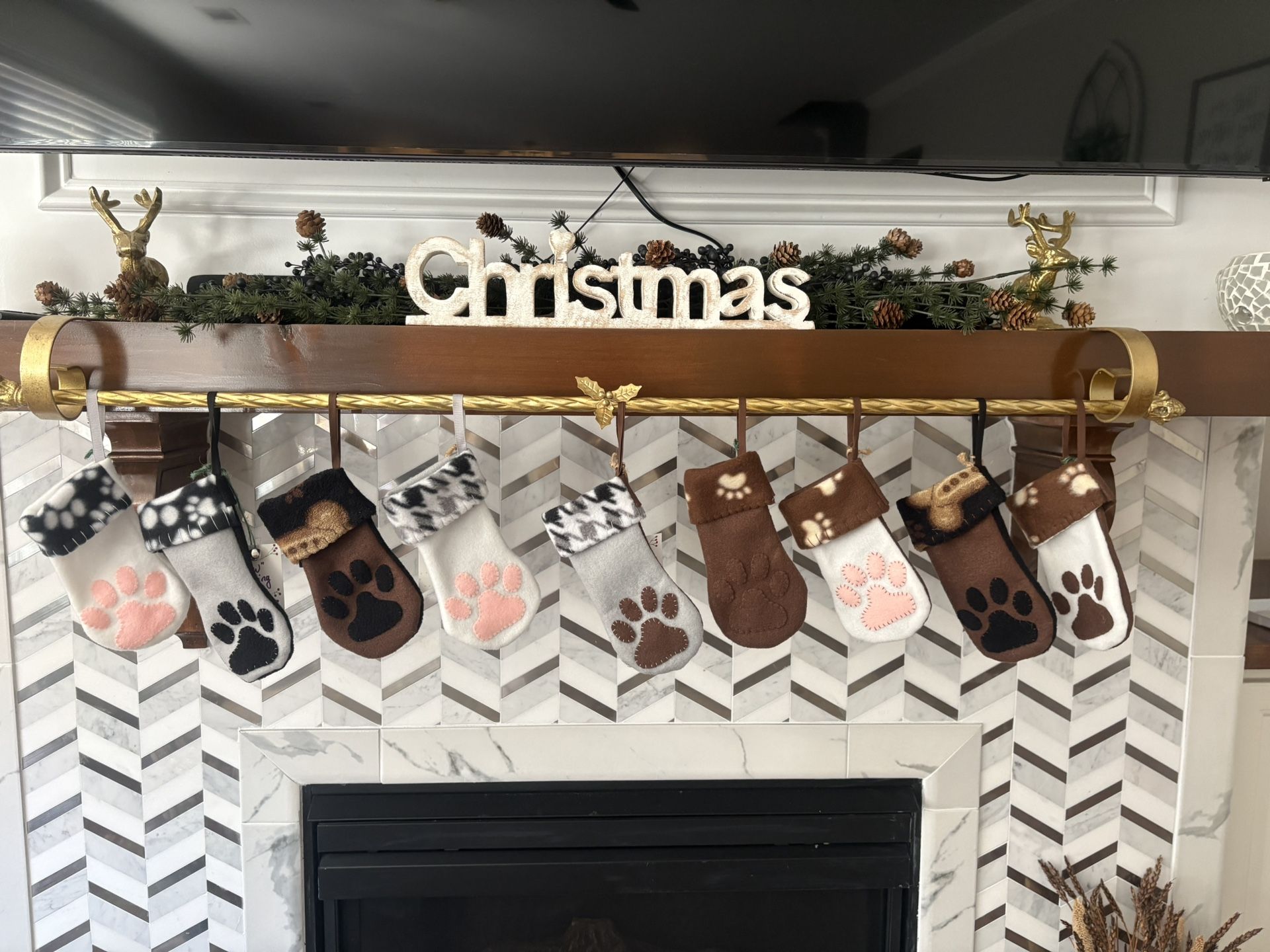 Christmas Paw Stockings
