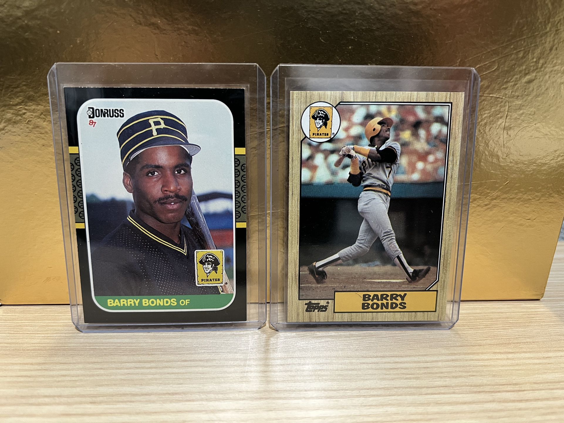 Barry Bonds Rookie Baseball Cards (1987 Donruss and Topps) 🔥🔥 Sharp Cards!!