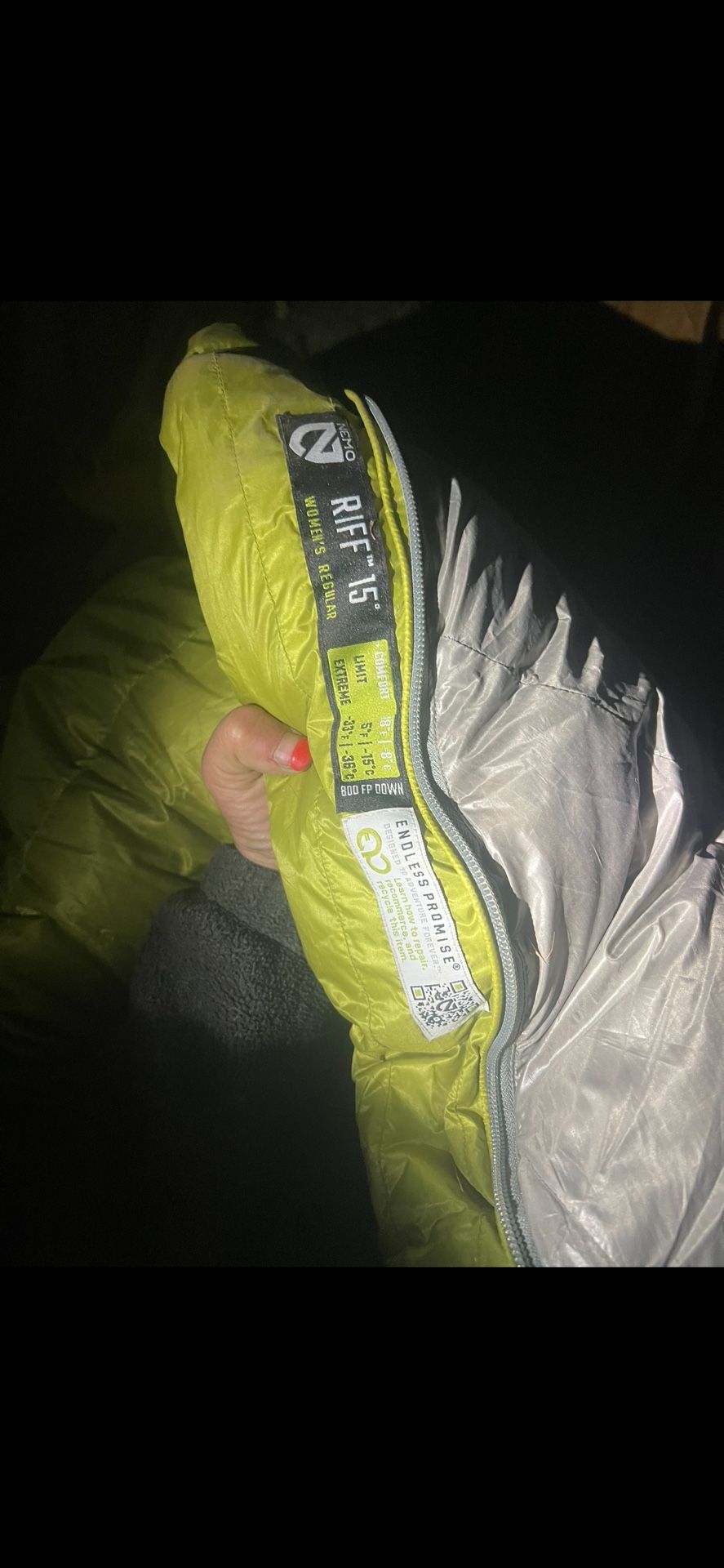 NEMO Women’s RIFF 15 Degree Sleeping Bag