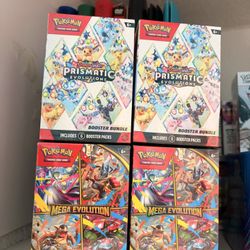 Pokémon Cards Booster Bundles 