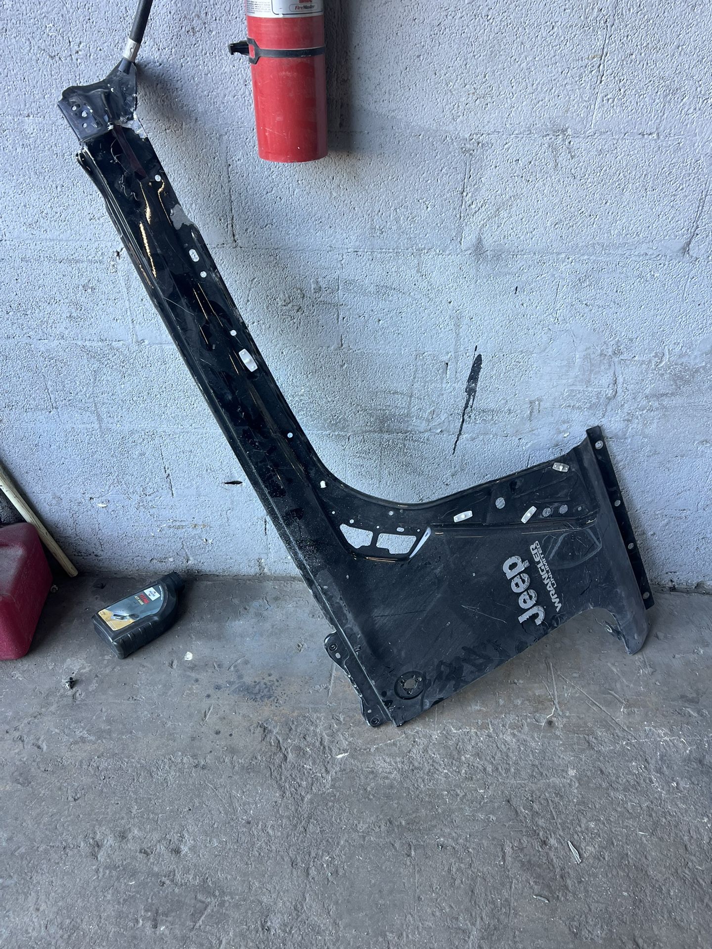 Jeep Wrangler Passenger Side Fender