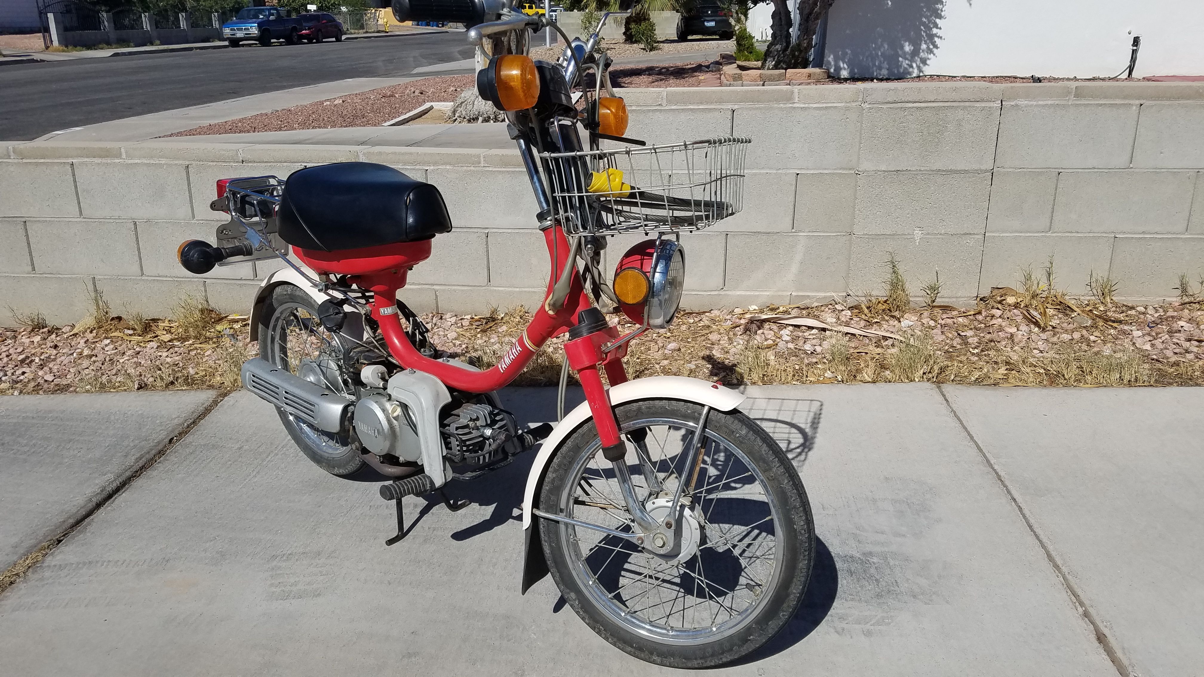 Yamaha qt50 2024 moped for sale