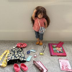 Our Generation- 18” Doll- Reese- Like New