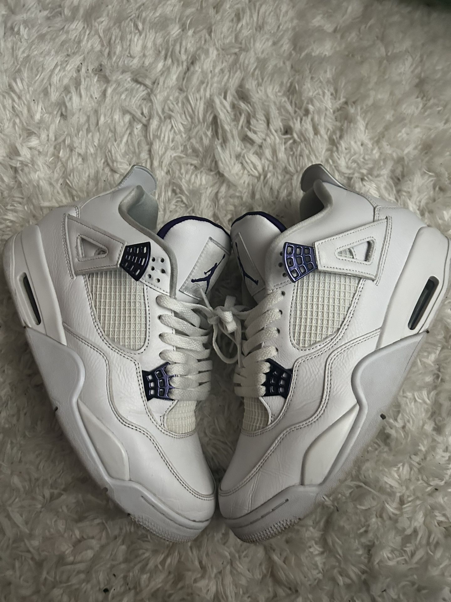 Jordan 4 metallic purple