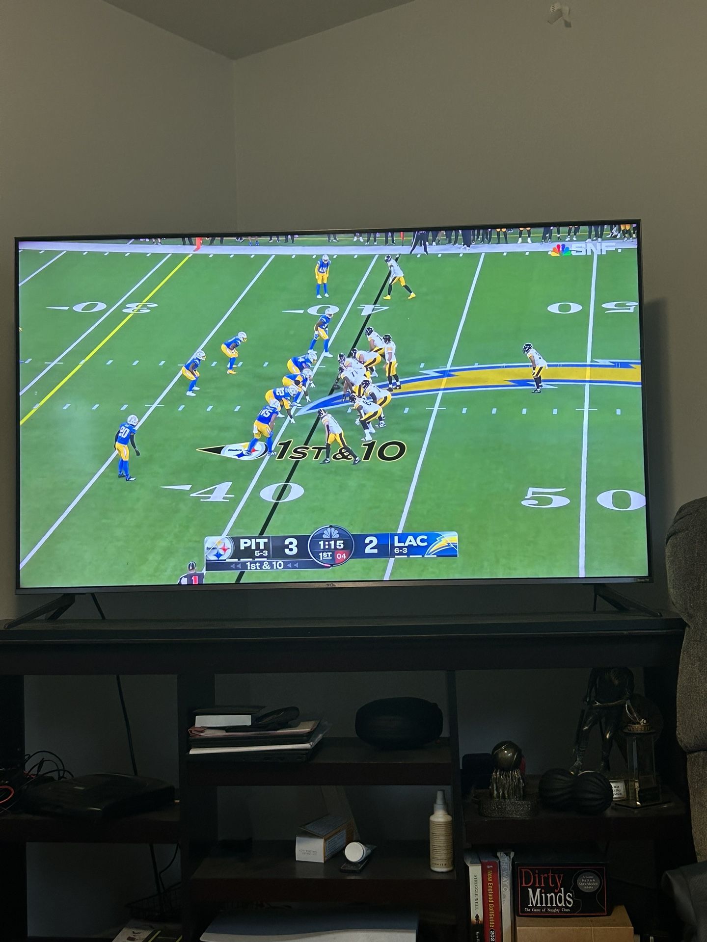 TCL 55” Roku Smart QLED TV (Model 55S535)