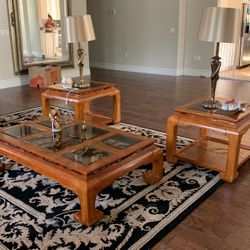 Coffe Table And 2 End Tables Only