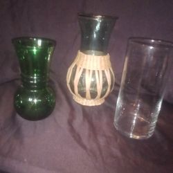 3 Unique Vases