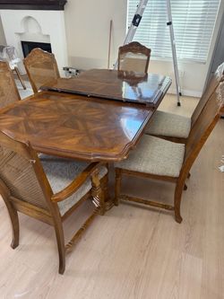 Dining set table vintage