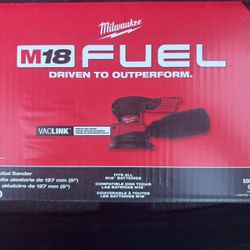 Milwaukee M18 Fuel 5” Orbit Sander 