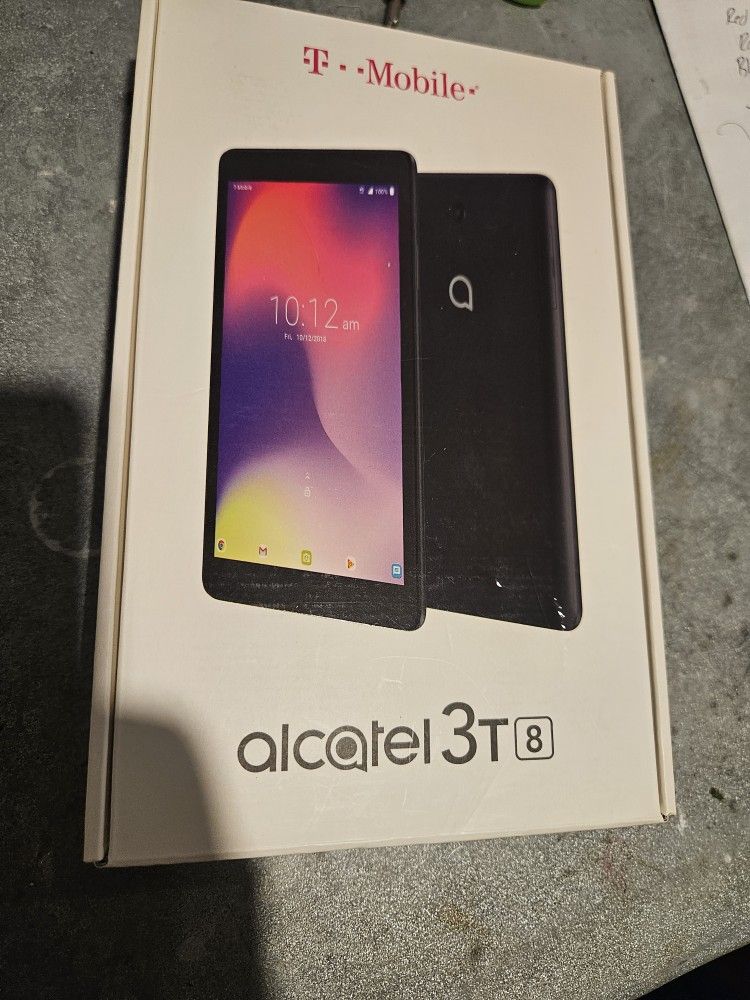 Alcatel 3T 8 16gb Tablet NEW
