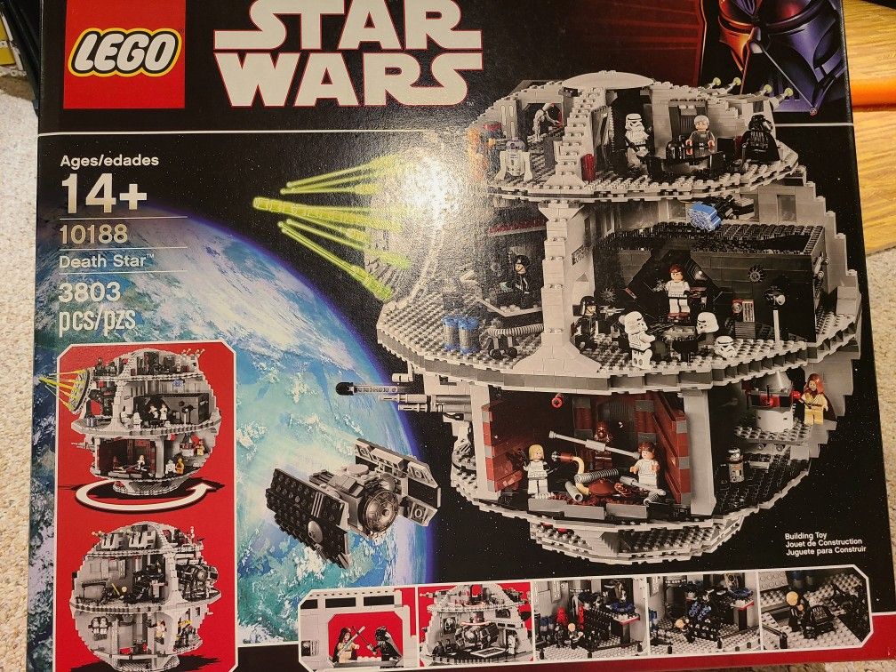 Lego 10188 - Original Death Star - New Sealed In Box