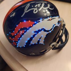 Tim Tebow Autographed Helmet With LEDs