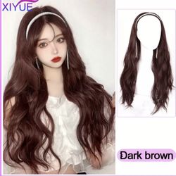 Half Hair Band Hair Extension Wig