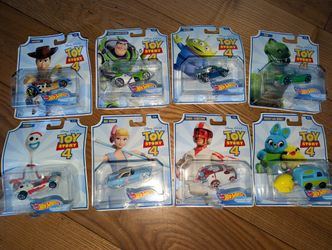 Full Toy Story 4 Hot wheels Collection! (Set Of 8)