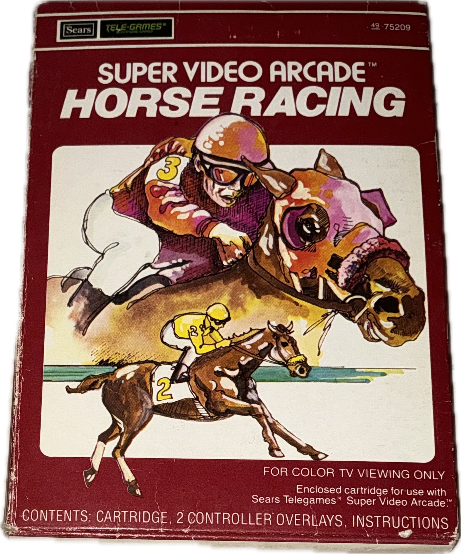 Telegames Super Video Arcade Horse Racing