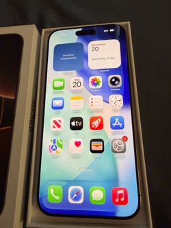 iPhone 16 pro max 512gb - desert titanium